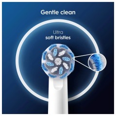 Oral-B Pro Sensitive Clean Brush Tips - 12 Pack for Gentle, Effective Cleaning